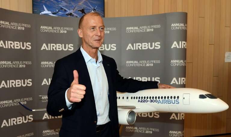 Airbus CEO Tom Enders, who is stepping down in the spring
