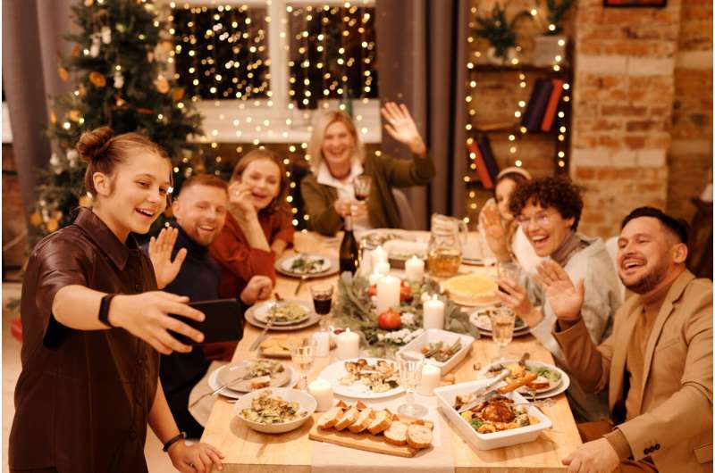 A mobile phone for Christmas doesn’t mean less family time for teenagers