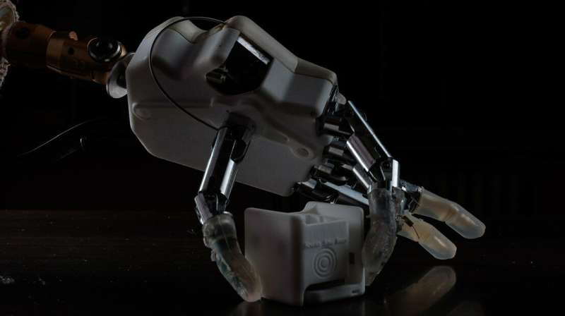 A prosthetic that restores the sense of where your hand is