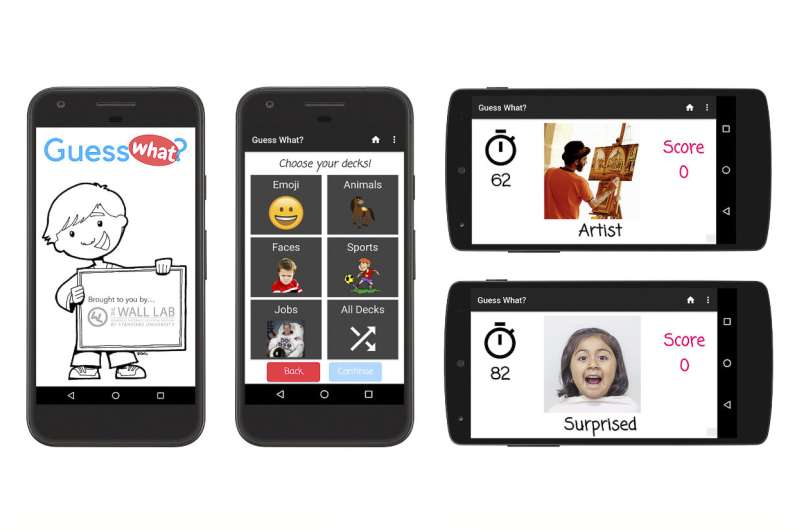 A smartphone app to treat and track autism