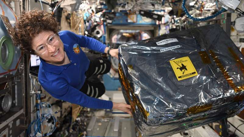 A warm space station welcome for cool new hardware