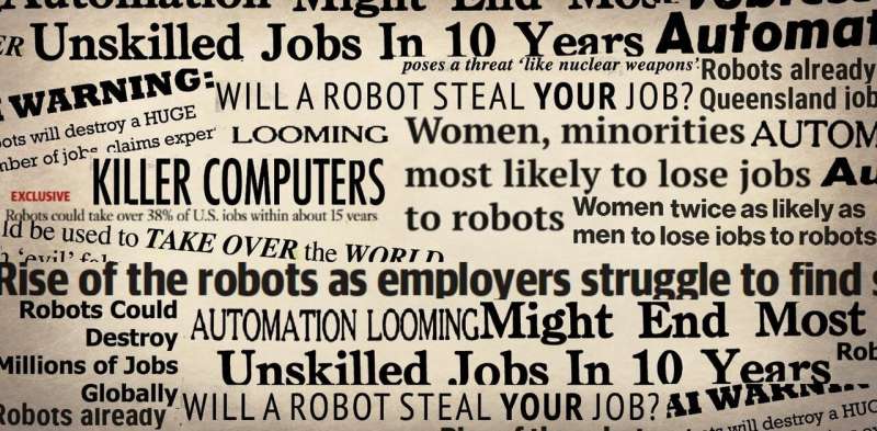 Behind those headlines—don't believe claims robots threaten half our jobs