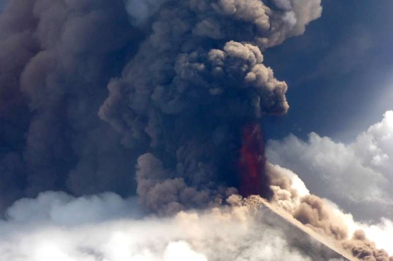 Between 7,000 and 13,000 people are believed to have been displaced by Mount Ulawun's eruption