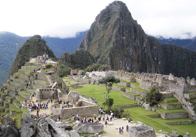 Biocolonizer species are putting the conservation of the granite at Machu Picchu at risk