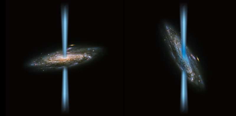 Black hole or newborn stars? SOFIA finds galactic puzzle
