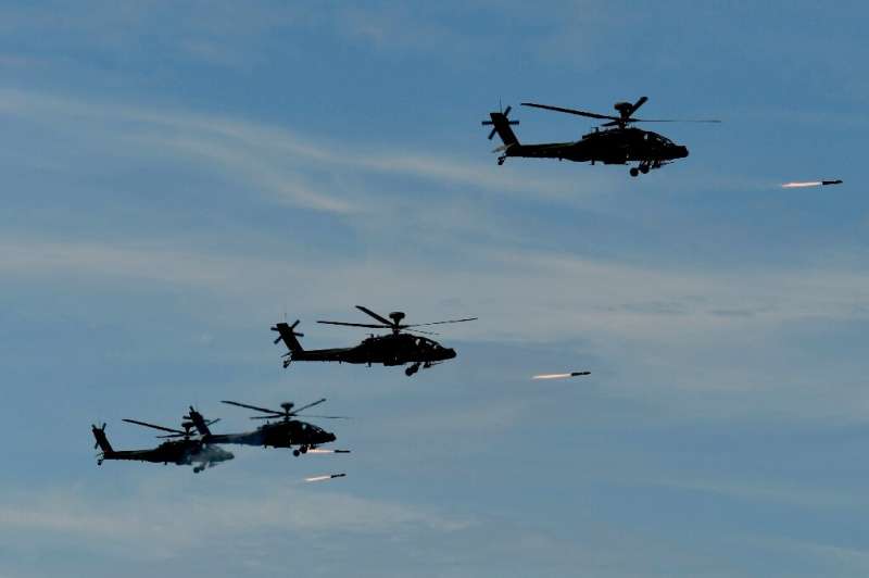Boeing produces a variety of aircraft including the Apache attack helicopter