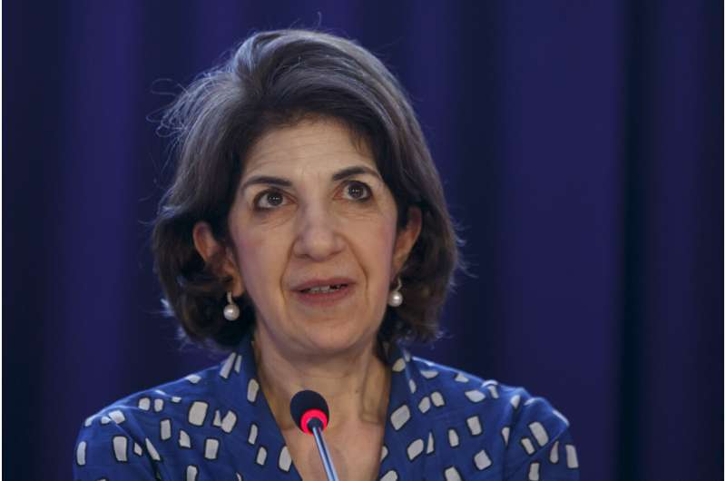 CERN appoints Gianotti, first female chief, to second term