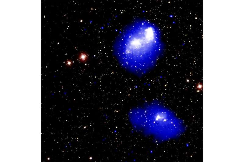 Chandra Spots a Mega-Cluster of Galaxies in the Making