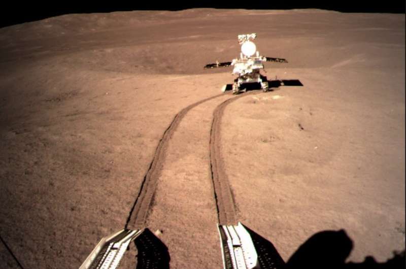 China’s Yutu-2 rover is on the move on the far side of the moon