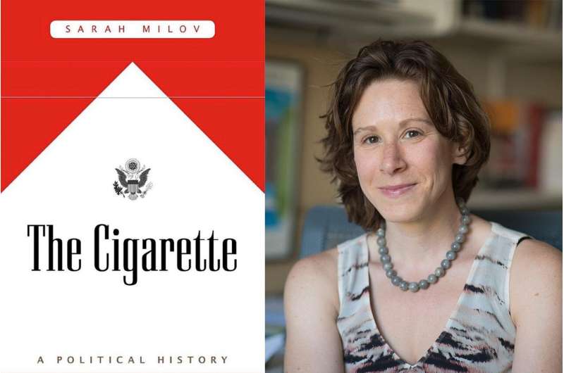Cigarettes weave a complex path through past century, historian finds
