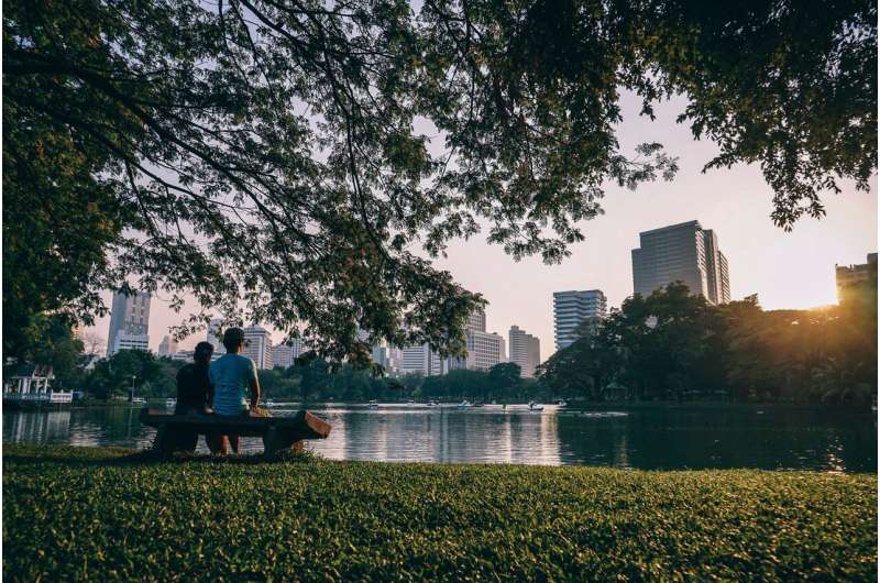 City parks lift mood as much as Christmas, Twitter study shows
