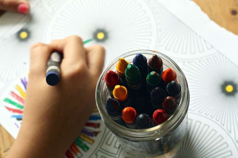coloring crayon