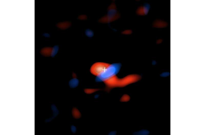 Cool, nebulous ring around Milky Way's supermassive black hole