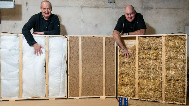 Could waste materials insulate buildings?