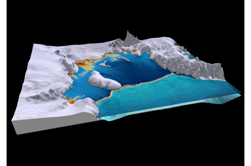 CryoSat maps ice shelf on the move