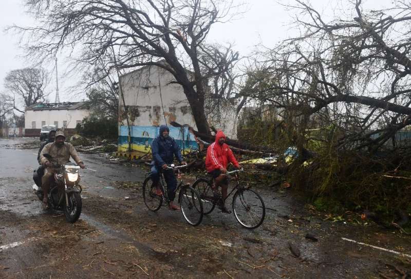 Cyclone Fani ripped down trees, power lines and damaged buildings