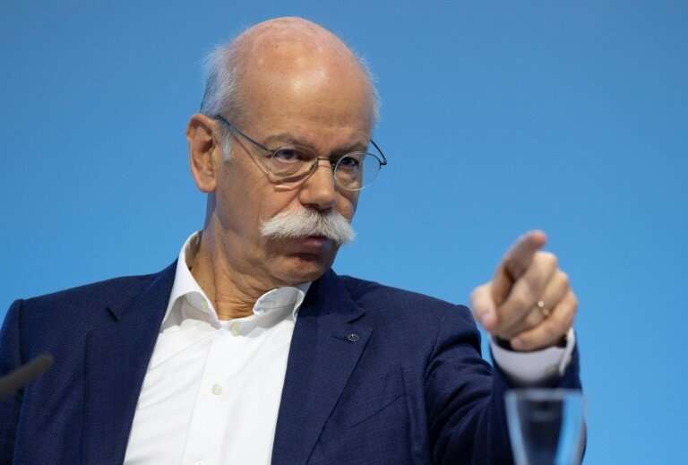 Daimler CEO Dieter Zetsche said 2018 was a difficult year for the Mercedes-Benz maker at a Stuttgart press conference, in one of