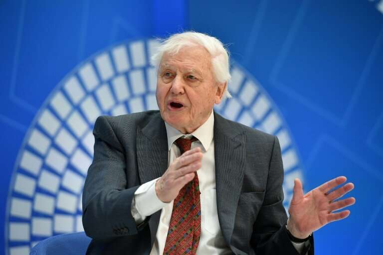 David Attenborough said the planet was experiencing a 'fresh extinction' that called for concerted action
