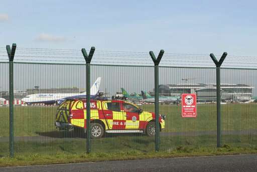 Drone sighting halts flights at Ireland's Dublin Airport