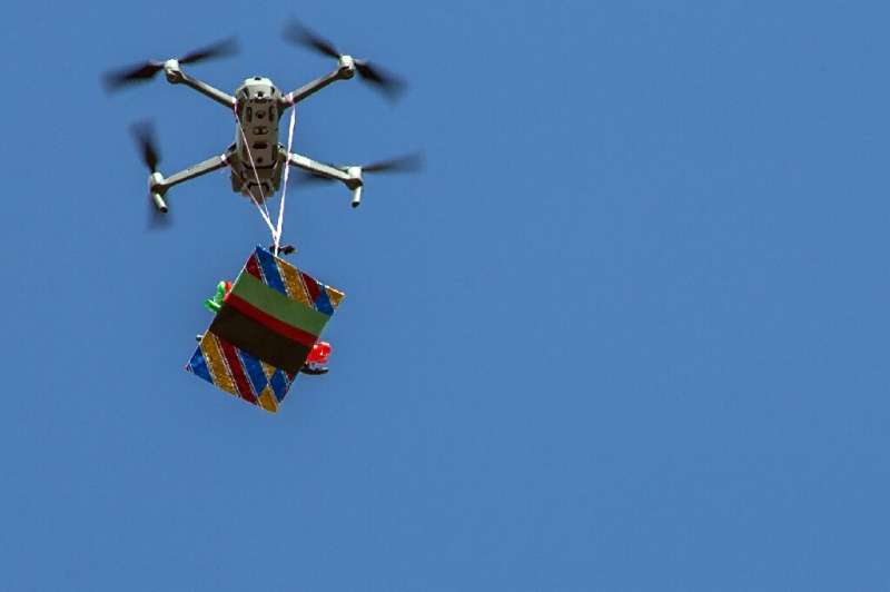 Drones may not always be delivering gifts