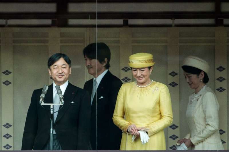 Emperor Naruhito took the throne at the beginning of May after the abdication of his father Akihito