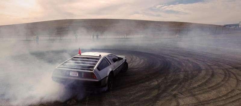Engineers show how an autonomous, drifting DeLorean can improve driver safety