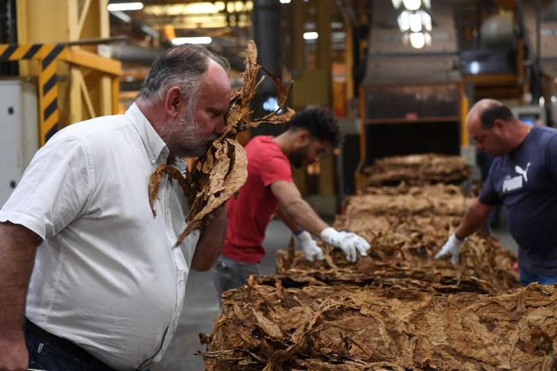 Eric Tabanou, director of the France Tabac, factory in the Dordogne region of southwest France, said keeping the country's last 