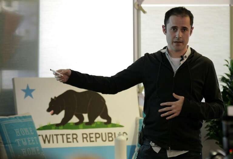 Evan Williams in September 2010, when he was Twitter's CEO, at the company headquarters in San Francisco