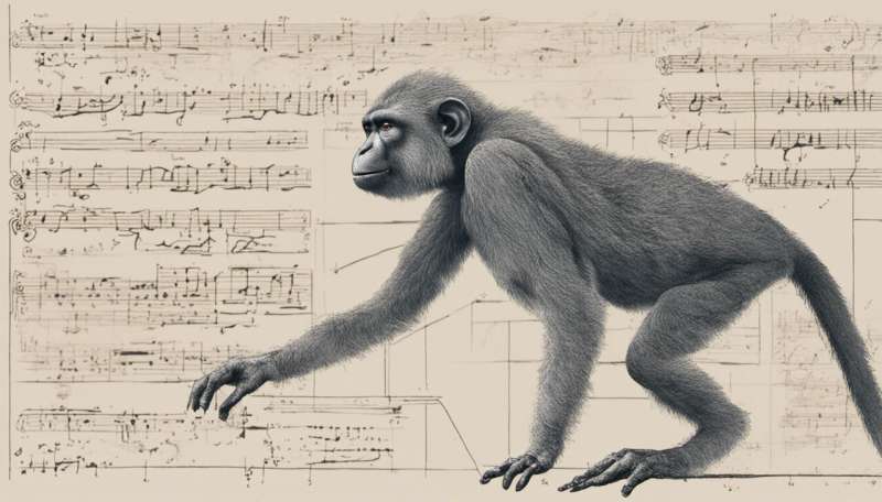 **Examining how primates make vowel sounds pushes timeline for speech evolution back by 27 million years
