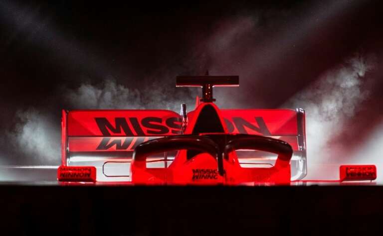 Ferraris car SF90 car for the 2019 season features the Mission Winnow logo
