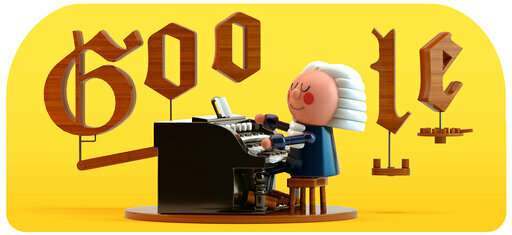 First artificial intelligence Google Doodle features Bach