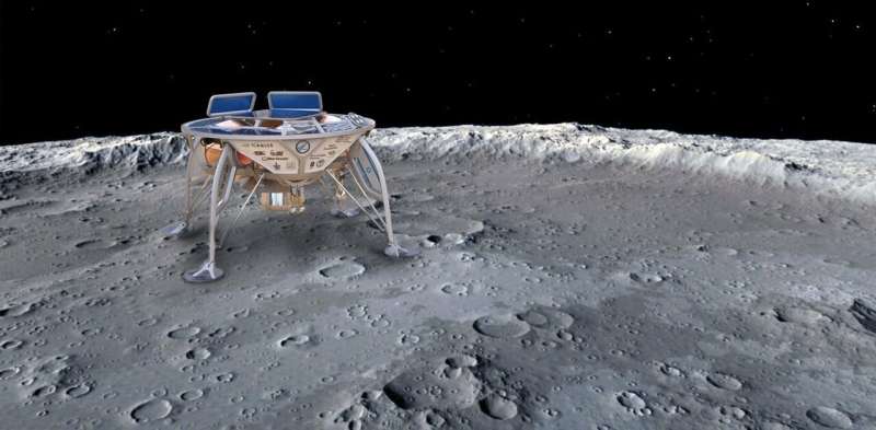 First private spacecraft shoots for the moon