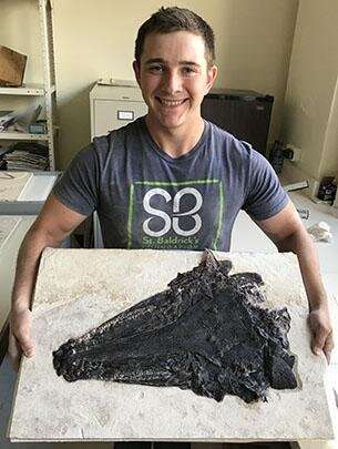 Fish story for the ages: High schooler unearths rare fossil