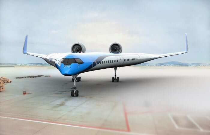 Flying-V plane concept marks spectacular new look in air travel