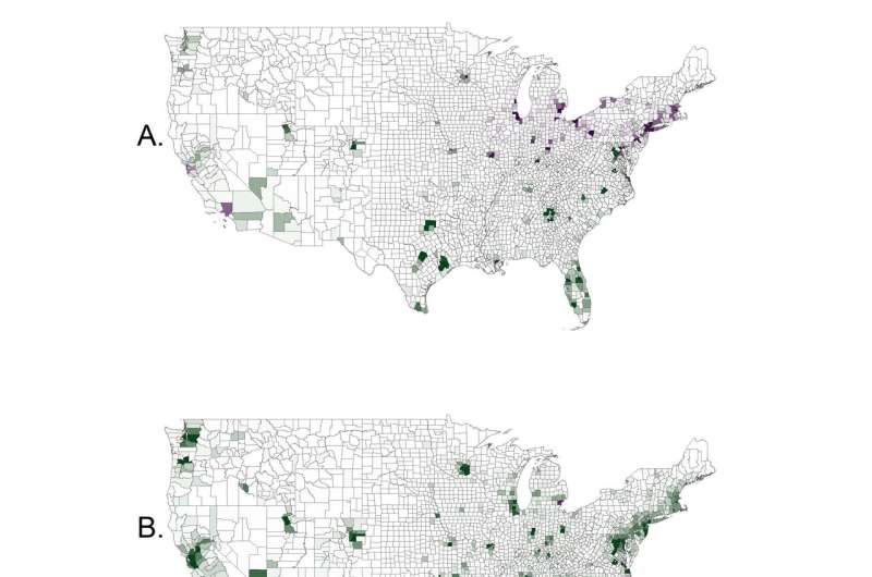 Forecasting US economic and demographic shifts at higher resolution