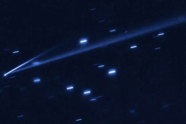 For first time, astronomers catch asteroid in the act of changing color