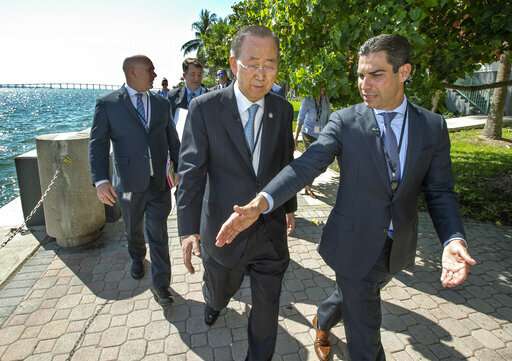 Former UN leader tours climate adaptation projects in Miami