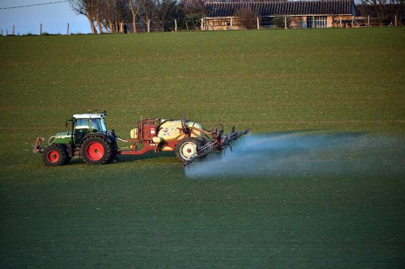France is one of the EU's heaviest users of glyphosate, which is sprayed on food crops but also widely outside of agriculture on