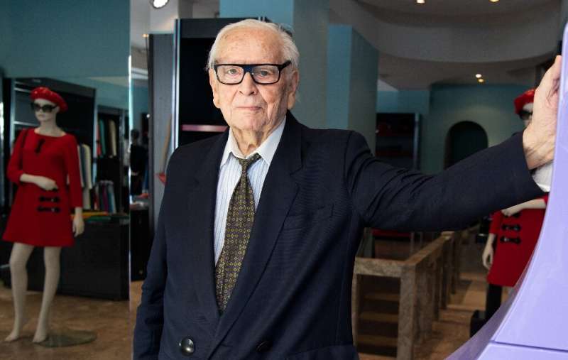 French designer Pierre Cardin saluted &quot;a great leap forward for humanity&quot;