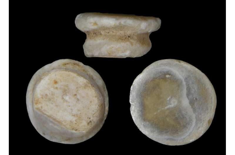 Freshwater mussel shells were material of choice for prehistoric craftsmen