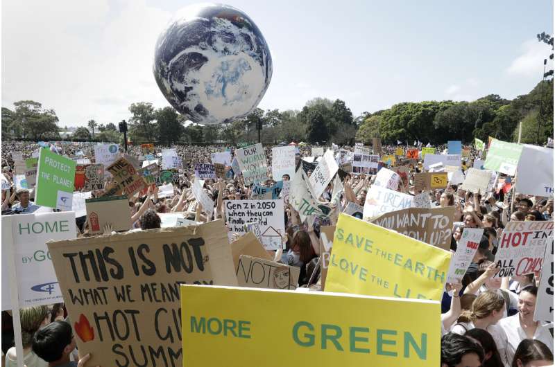 From Australia to Europe, climate protesters hit the streets