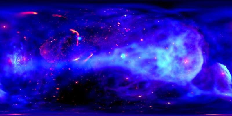 Galactic center visualization delivers star power