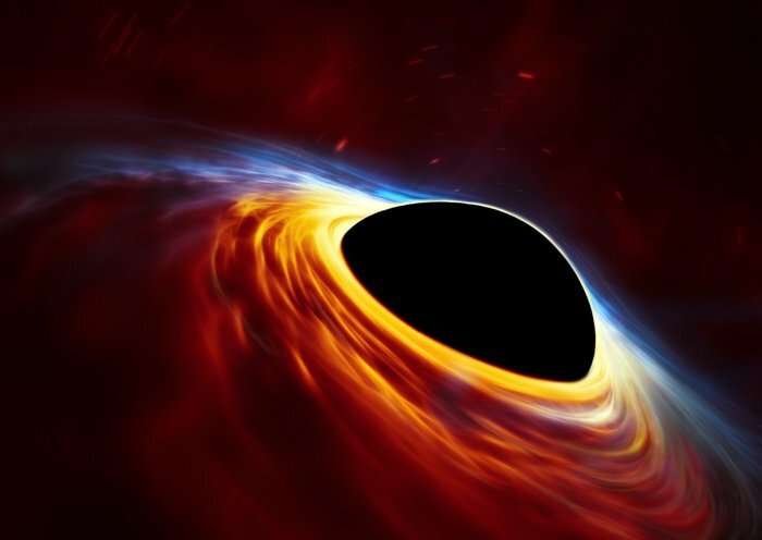 Gamma ray telescopes could detect starships powered by black hole