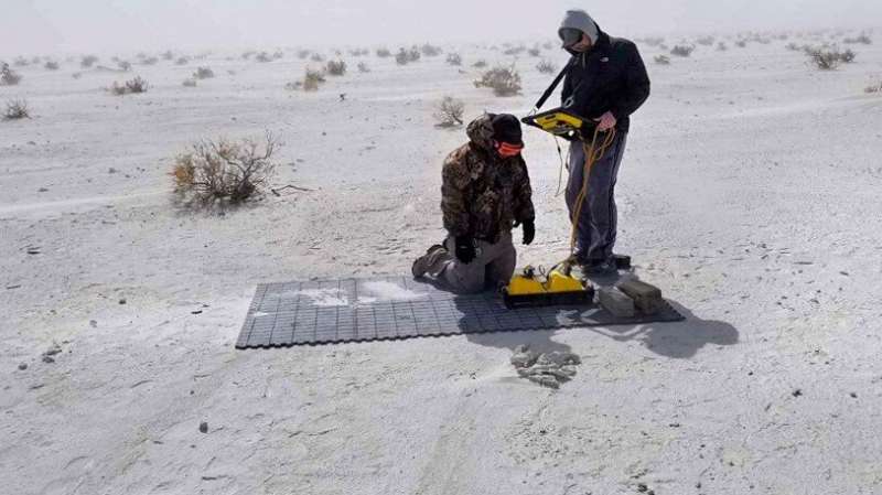 'Ghost' footprints from Pleistocene era revealed by radar tech