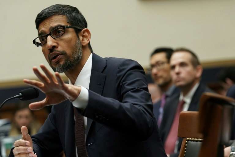 Google CEO Sundar Pichai told lawmakers in December the internet giant acknowledges a need for national privacy regulations
