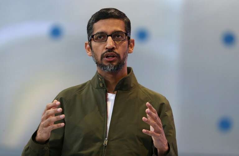 Google, whose CEO Sundar Pichai is seen here, remains a dominant force in the online world despite new new moves to regulate how