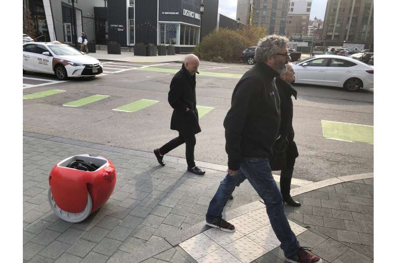 Grocery-carrying robots are coming. Do we need them?