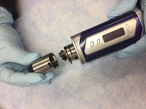 Harmful metals found in vapors from tank-style electronic cigarettes