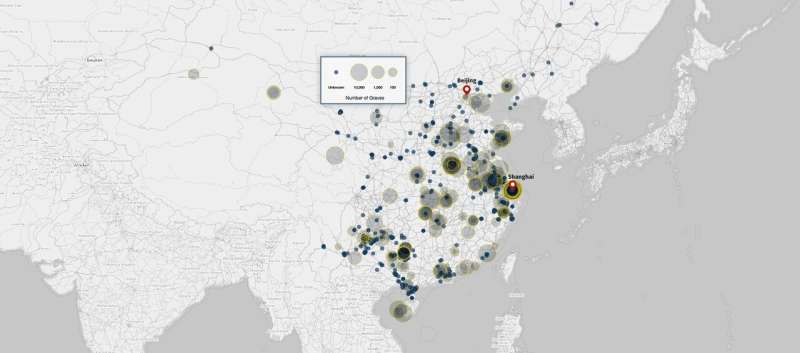 Historian shows millions of relocated gravesites in China in new, interactive website