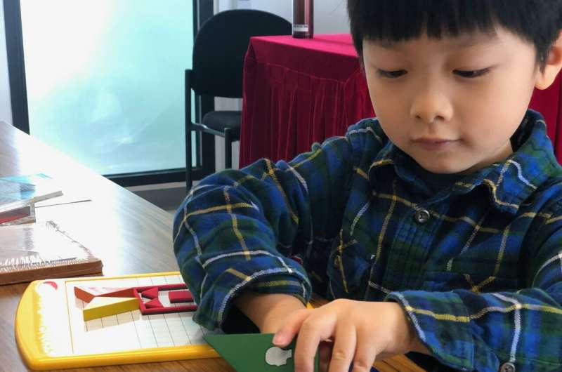 HKBU scholar invents new tangram games to test children's visual-related literacy skills